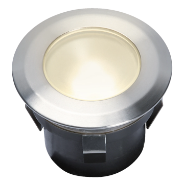 Garden Lights Larch grondpsot overrijdbaar rond Ø70x52mm IP67 - RVS (4058601)