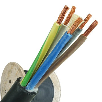 Neopreen kabel H07RNF 5x1.5 per haspel 500 meter