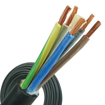 Neopreen kabel H07RNF 5x1.5 per rol 100 meter