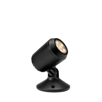 Lightpro Nilus onderwaterspot 3.4W 420lm IP68 dimbaar - zwart (210S)