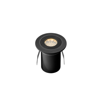 Lightpro Onyx 30 RA grondspot overrijdbaar rond Ø45x59mm IP67 antraciet (240D)
