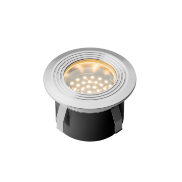 Lightpro Onyx 60 RS grondspot overrijdbaar rond Ø75x59mm IP67 RVS (242D)