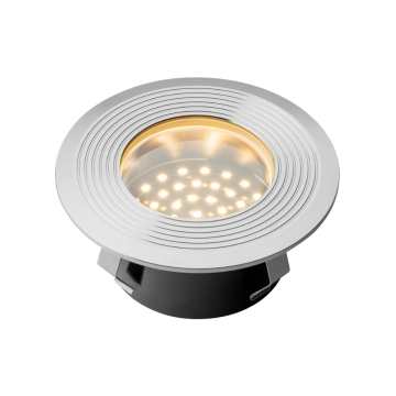 Light Pro Onyx 90 RS grondspot overrijdbaar rond Ø105x59mm IP67 RVS (244D)