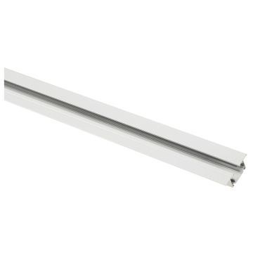 SLV spanningsrail 1-fase 2000mm inbouw -wit (143221)