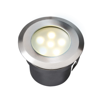 Garden Lights Sirirus grondspot overrijdbaar rond Ø70x52mm IP67 - RVS (4039601)