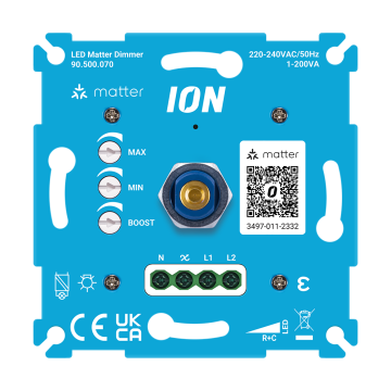 ION industries universele LED dimmer Matter 0.3-200W (90.500.070)