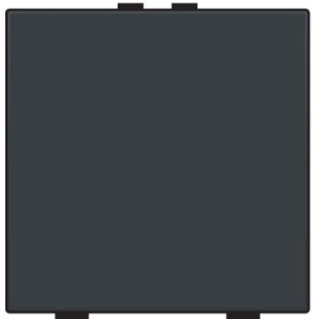 Niko bedieningstoets 1-voudig - Home Control antraciet (122-51001)