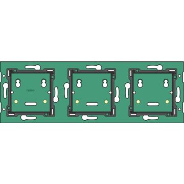 Niko muurprint 3-voudig horizontaal - Home Control (550-14030)