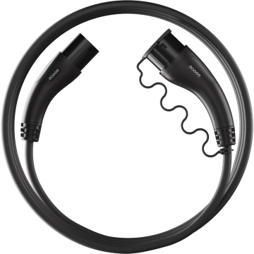 Easee laadkabel type 2 naar type 2 16A - 5 meter (90208)