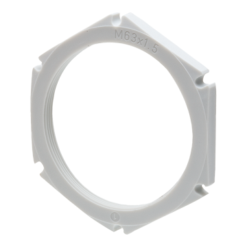 Wiska moer M63x1,5mm grijs (EMUG63)