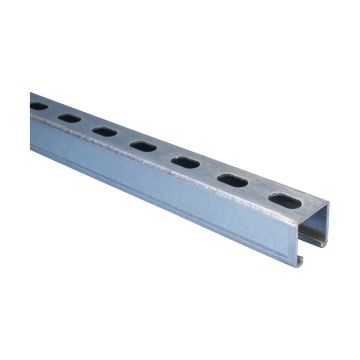 nVent montagerail geperforeerd lengte 3 meter (310299)