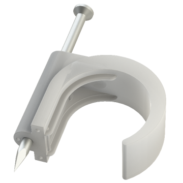 JMV flexbuis nagelklem 16-20mm naturel emmer per 600 stuks (310604)