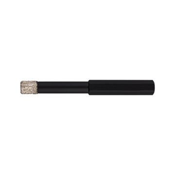 Labor tegelboor ø8,0x35/55mm diamant kraag met wax en 6 kant aansluiting (EH001008)
