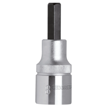 GEDORE dopsleutel inbus 1/2" 11m lengte 55mm (R62551110)