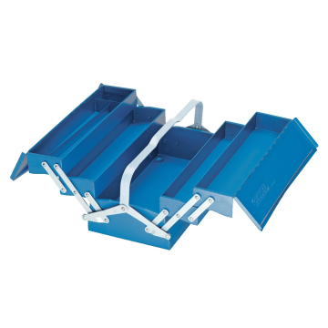 GEDORE gereedschapskist leeg met 5 vakken 210x420x225mm - blauw (1265 L)