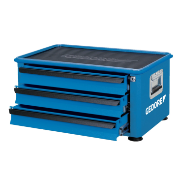 GEDORE gereedschapskist met 3 laden 400x625x305mm - blauw (1430)