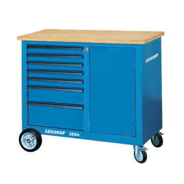 GEDORE mobiele werkbank met 7 laden 985x1100x550xmm - blauw (1504 0511)