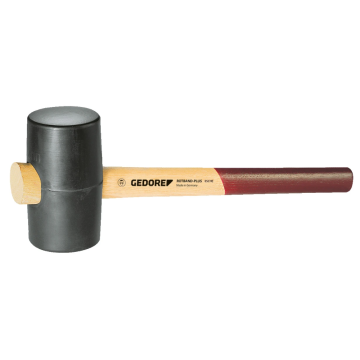 GEDORE rubberen hamer hard 260mm 210g (226 E-0)