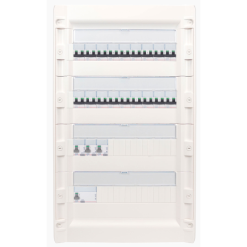 Legrand voorbedrade zekeringkast 72 modules 3 fase