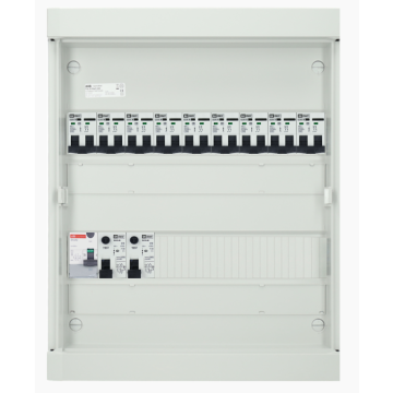 EMAT voorbedrade zekeringkast 36 modules 1 fase