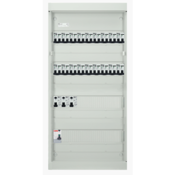EMAT voorbedrade zekeringkast 72 modules 1 fase