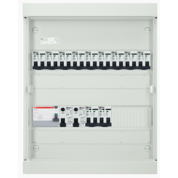 EMAT voorbedrade zekeringkast 36 modules 3 fase