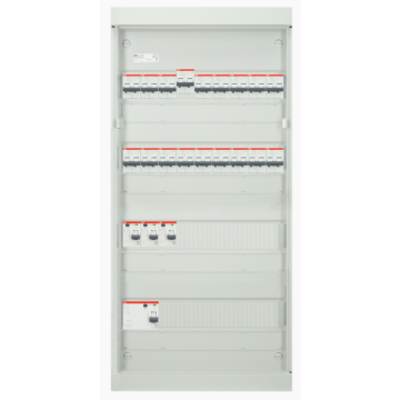 Vynckier voorbedrade zekeringkast 72 modules 3 fase