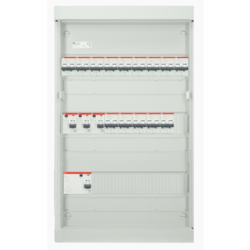 Vynckier voorbedrade zekeringkast 54 modules 3 fase