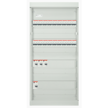 Vynckier voorbedrade zekeringkast 72 modules 1 fase