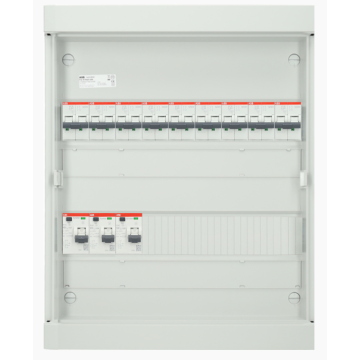 Vynckier voorbedrade zekeringkast 36 modules 1 fase