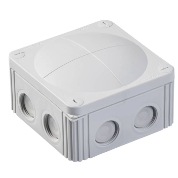 Wiska kabeldoos 10-voudige invoer IP67 - grijs (10060531)