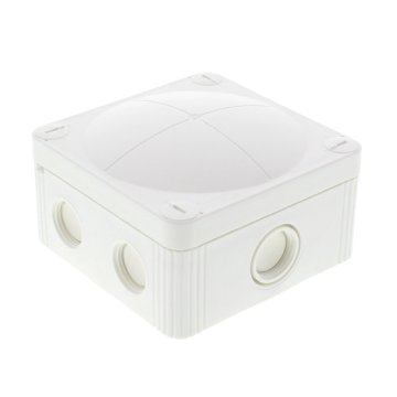 Wiska combi 407 kabeldoos 95x95mm compleet met 3 wartels ESKV20plus - wit (407/3)