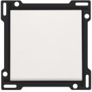 Niko centraalplaat voor enkelvoudige schakelaar of drukknop - Original White (101-61105)