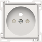 Niko centraalplaat voor stopcontact met penaarde en kinderveiligheid inbouwdiepte 28,5mm - Original White (101-66601)