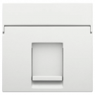 Niko centraalplaat data 1x RJ45 white coated (154-65100)