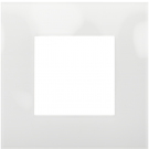 Niko afdekplaat stopcontact 1-voudig - Pure Liquid Snow White (241-76100)