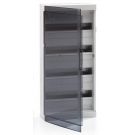 ABB Vynckier Fix-o-Rail zekeringkast met doorzichtige deur 72 modules 335x750 (BxH) (012/039400-800)