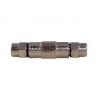 PPC coax koppeling kneluitvoering waterdicht tbv 7mm coaxkabels - A025-SPL (19005550)