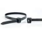 WKK colsonband 2.5x100mm (UVbestendig) zwart - per 100 stuks (11032071)