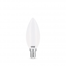 Yphix LED lamp filament mat kaars E14 2.8W 230lm warm wit 2700K (50510603)