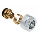 Bonfix euroconus adapter (pilaar, ring en wartel) voor kunststofbuis 20mm x 2.0mm (73020)