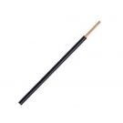 Waskönig+Walter VOB draad (H07V-U) 1.5mm2 Eca zwart - per rol 100 meter (769988)