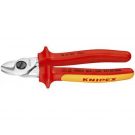 KNIPEX kabelschaar capaciteit 50mm2 VDE 1000V 165mm (9516165)