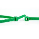WKK colsonband 2.5x100mm groen - per 100 stuks (11032571)