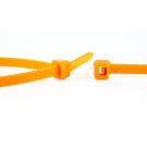 WKK colsonband 2.5x100mm oranje - per 100 stuks (11032371)