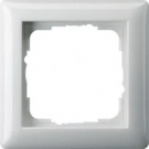 Gira afdekplaat stopcontact 1-voudig - standaard 55 zuiver wit glanzend (021103)