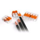 Wago steekklem 3-voudig 4mm2 per 50 stuks (221-413)
