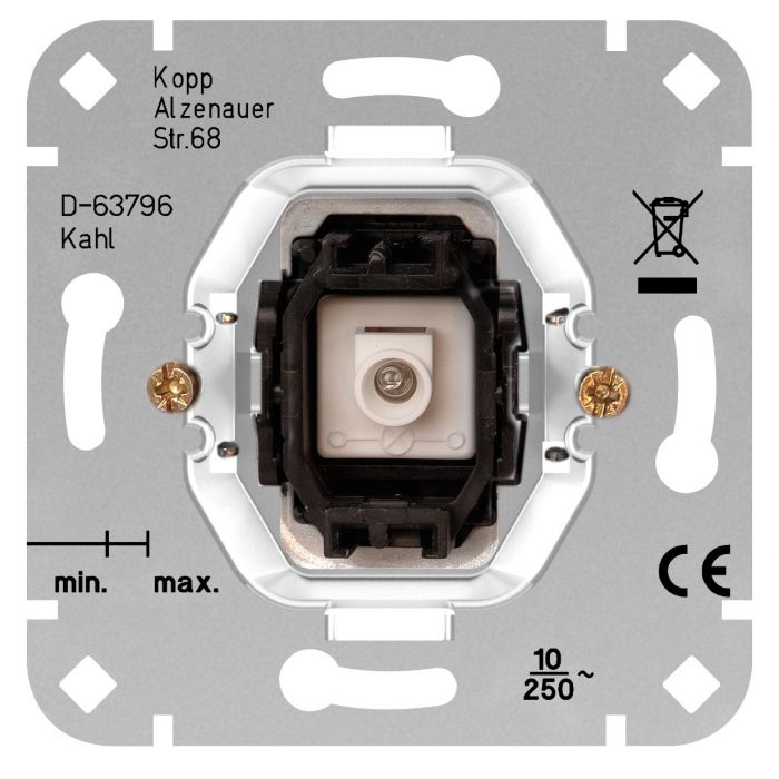 Kopp sokkel controleschakelaar inbouw (504600007)