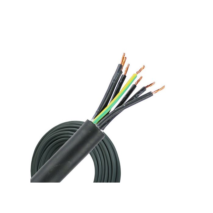 neopreen kabel H07RNF 7x1,5 per rol 100 meter