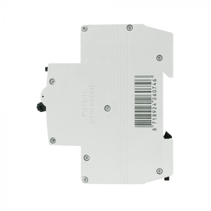EMAT differentieelautomaat 1-polig+nul 16A B-curve 300mA (85006016)